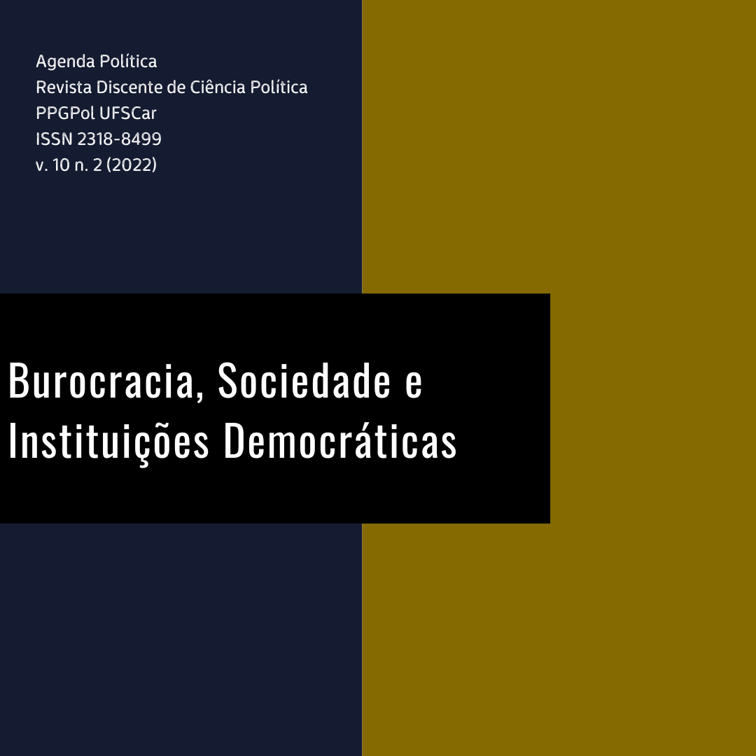 					Visualizar v. 10 n. 2 (2022): Burocracia, Sociedade e Instituições Democráticas
				