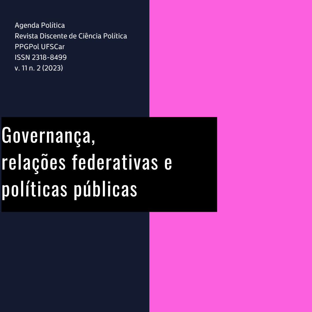 					Visualizar v. 11 n. 2 (2023): Governança, relações federativas e políticas públicas 
				